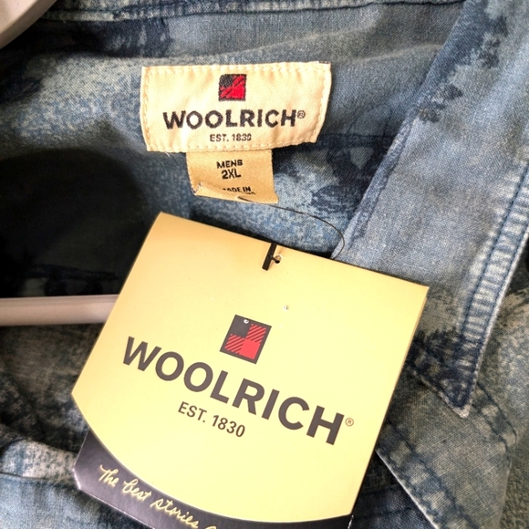 NEW ..Woolrich Mens Mountain Run Duck Tarpon Fishing Shirt...Size XXL - Picture 6 of 6